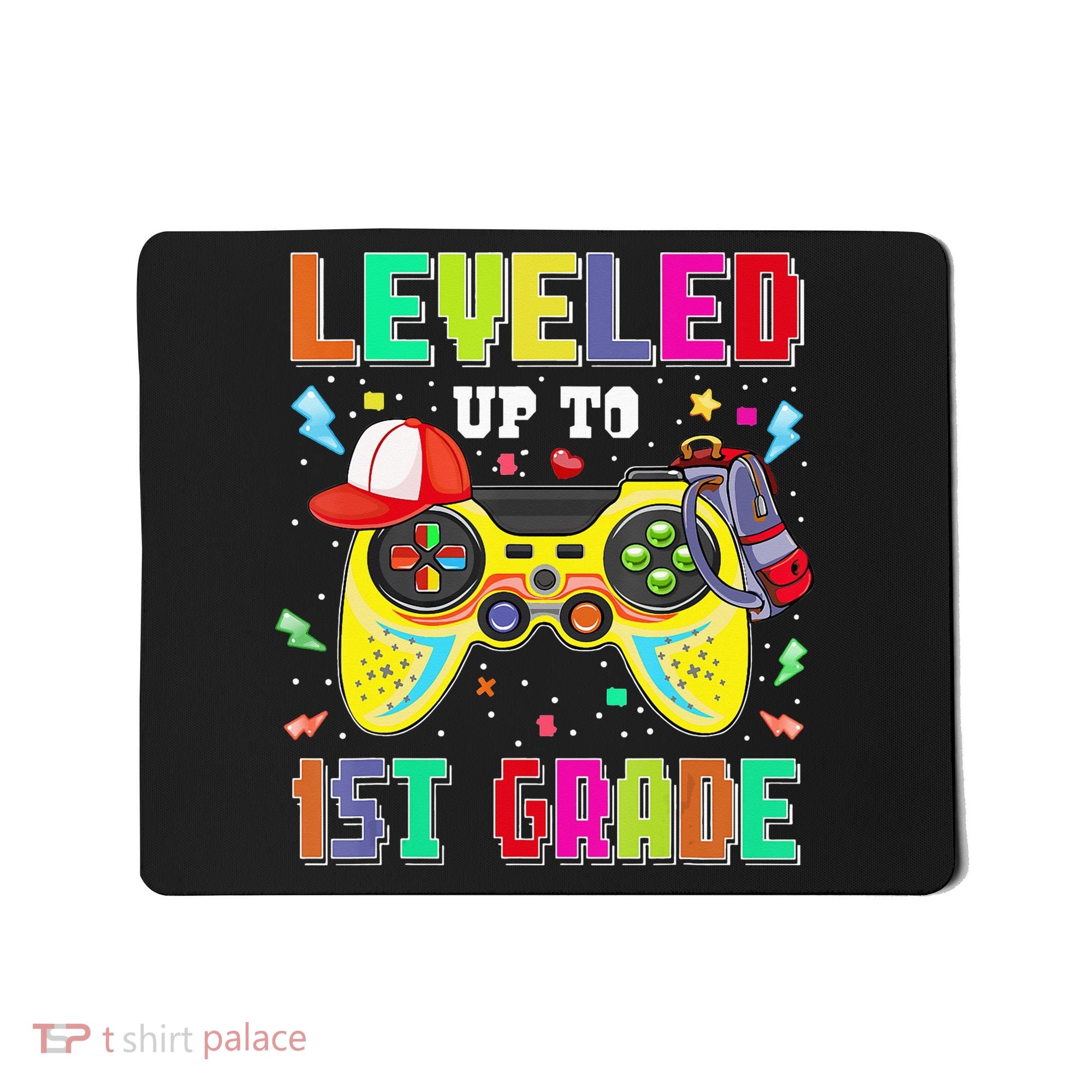 1St Grade Gamer First Day Of First Grade Back To School Mousepad