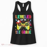 1St Grade Gamer First Day Of First Grade Back To School Women's Tank Top thumb 0
