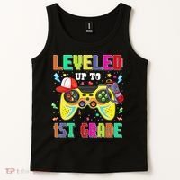 1St Grade Gamer First Day Of First Grade Back To School Tank Top thumb 2