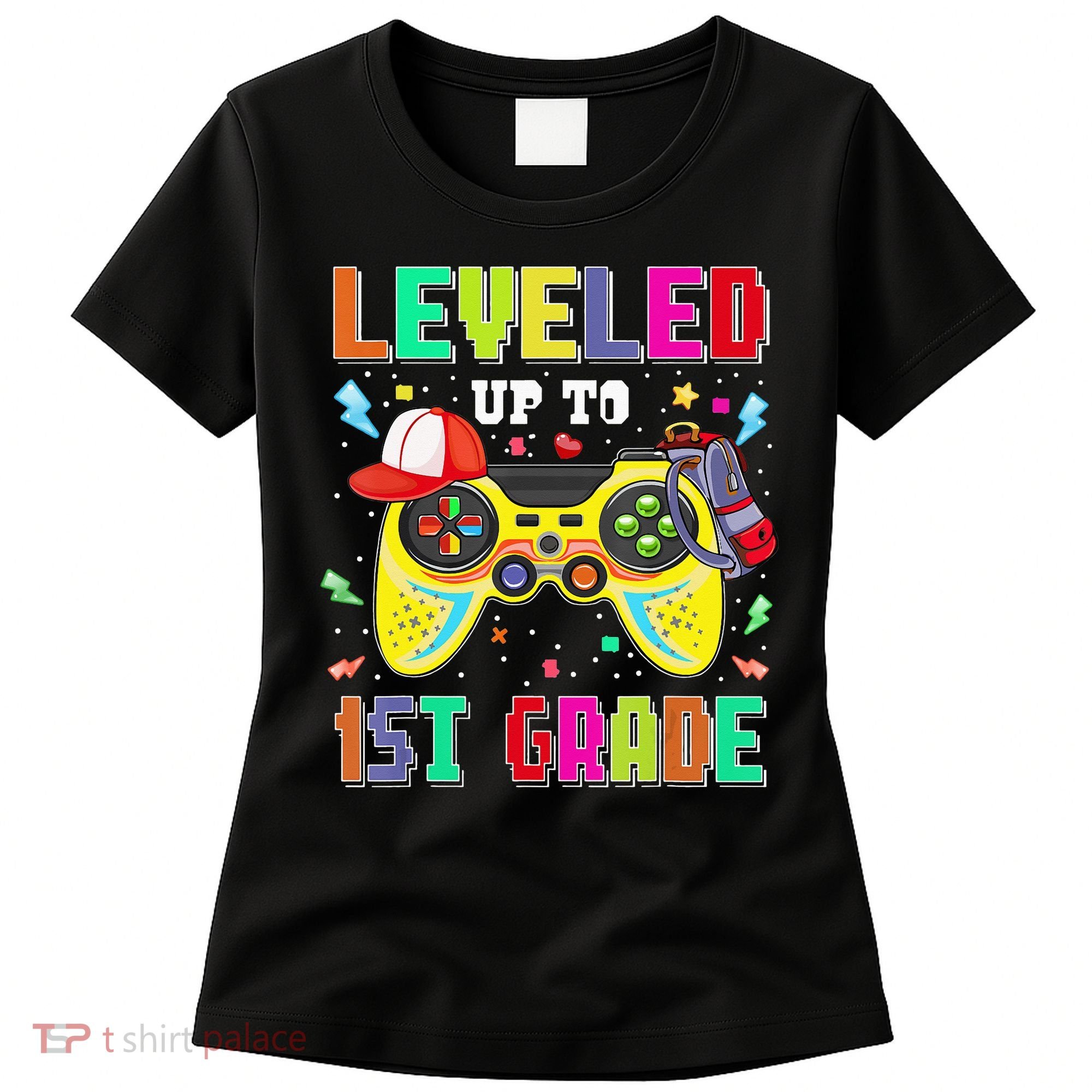 1St Grade Gamer First Day Of First Grade Back To School Women's T-Shirt
