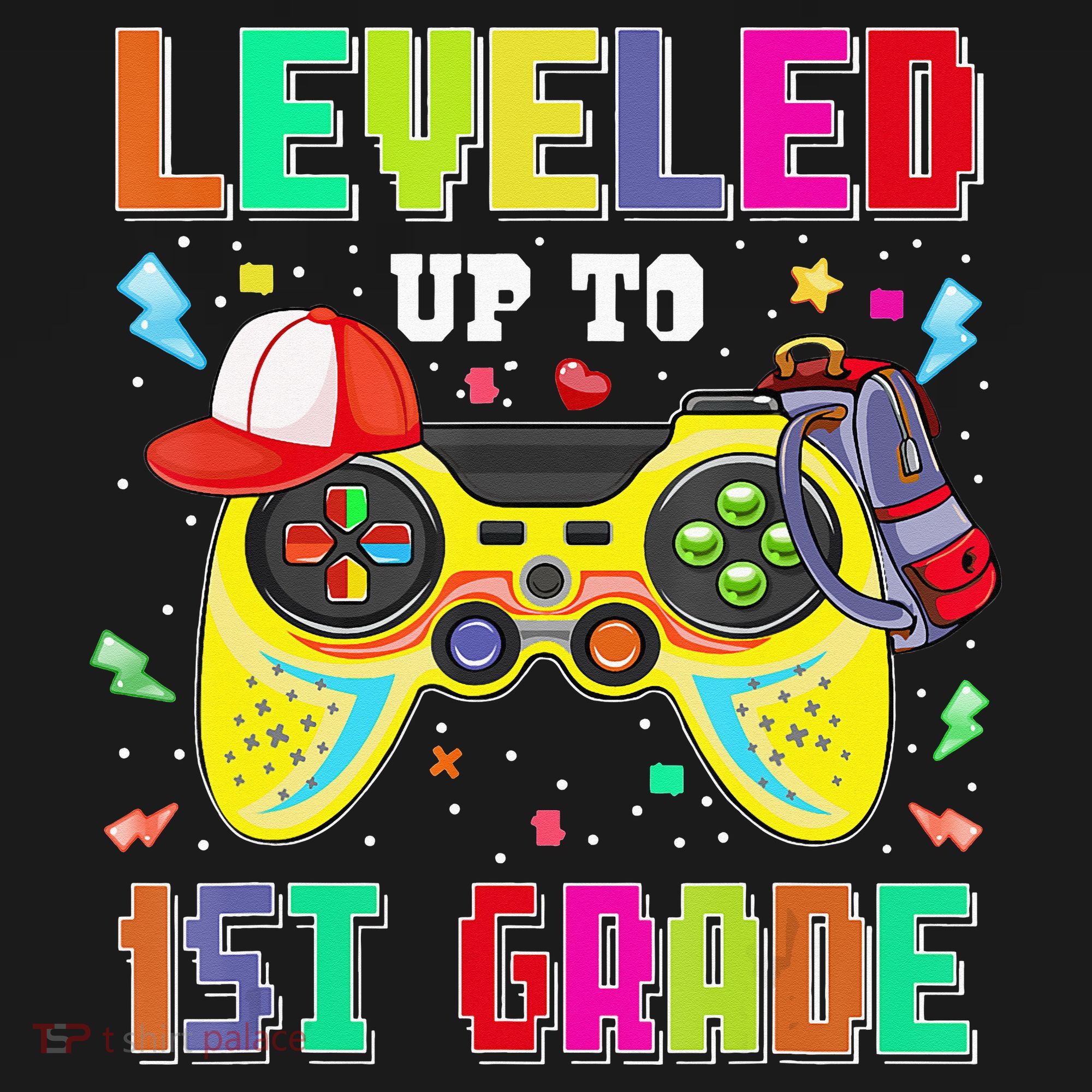 1St Grade Gamer First Day Of First Grade Back To School Kids Sweatshirt