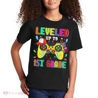 1St Grade Gamer First Day Of First Grade Back To School Kids T-Shirt thumb 2