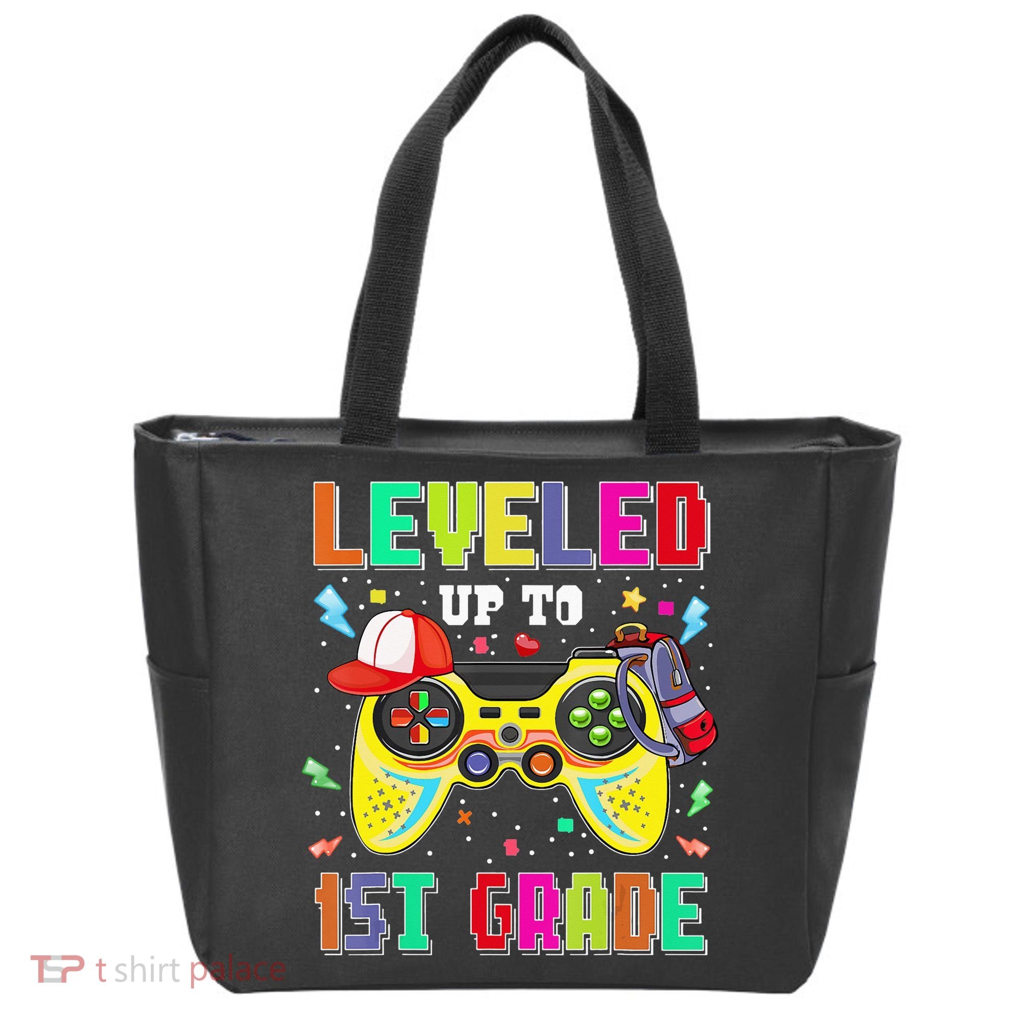 1St Grade Gamer First Day Of First Grade Back To School Tote Bag