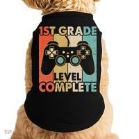 1St Grade Graduation Level Complete Video Games Doggie Tank thumb 0