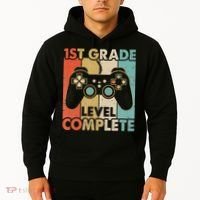 1St Grade Graduation Level Complete Video Games Hoodie thumb 2