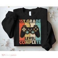 1St Grade Graduation Level Complete Video Games Sweatshirt thumb 2