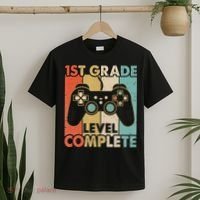 1St Grade Graduation Level Complete Video Games T-Shirt thumb 2