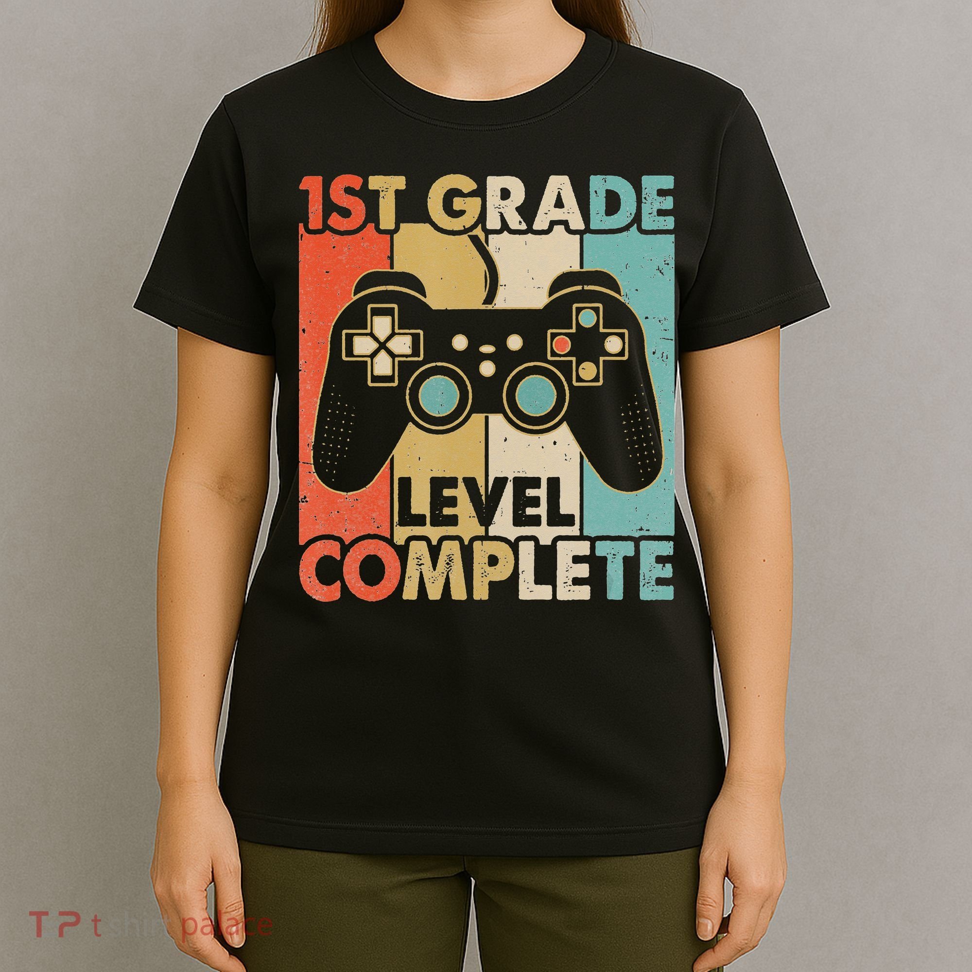 1St Grade Graduation Level Complete Video Games T-Shirt