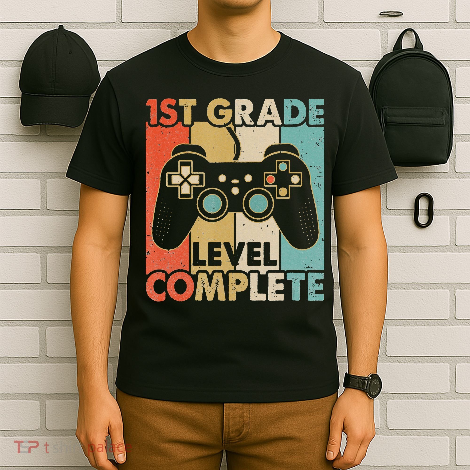1St Grade Graduation Level Complete Video Games T-Shirt
