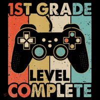 1St Grade Graduation Level Complete Video Games T-Shirt thumb 7
