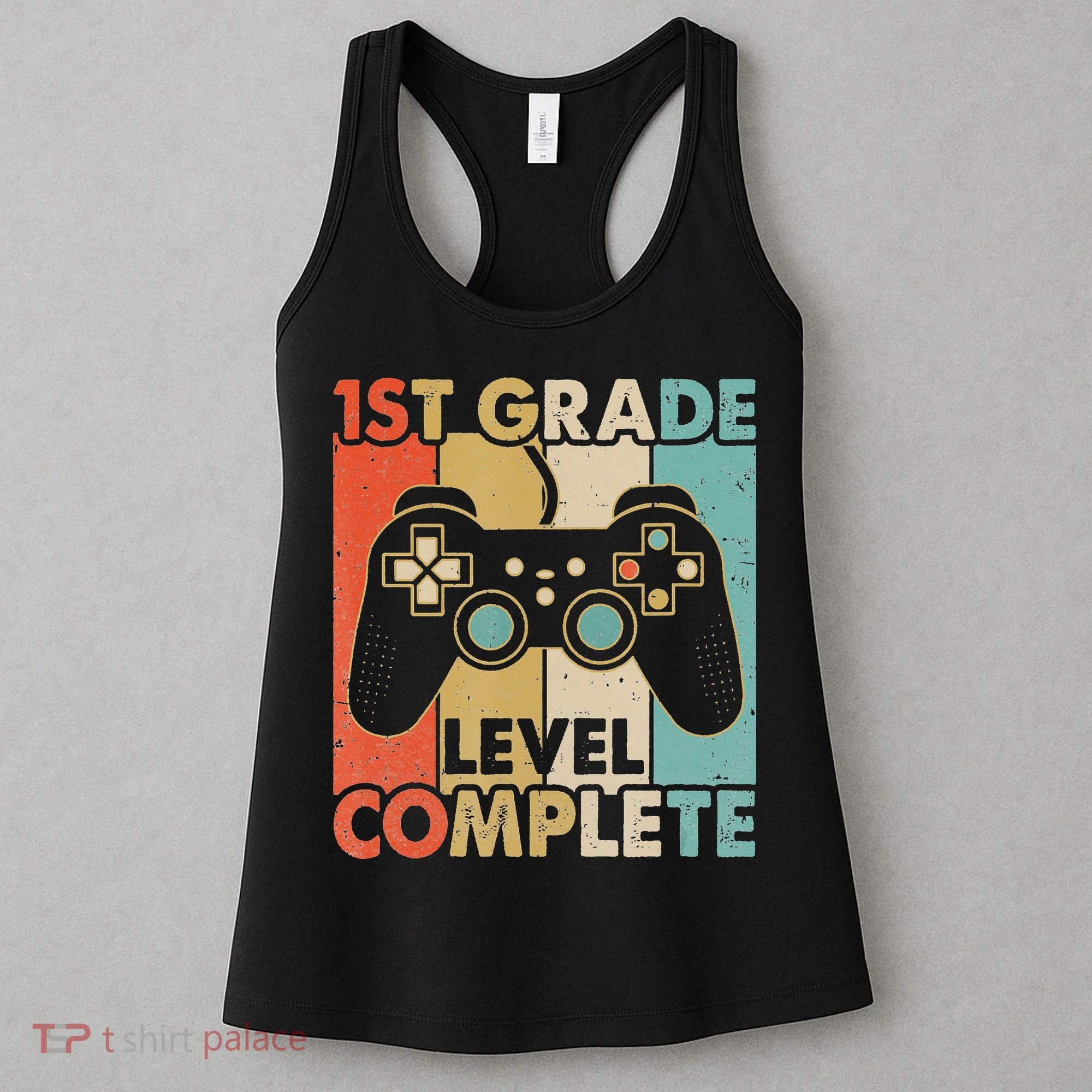 1St Grade Graduation Level Complete Video Games Women's Tank Top