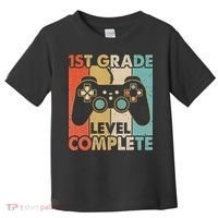 1St Grade Graduation Level Complete Video Games Toddler T-Shirt thumb 0