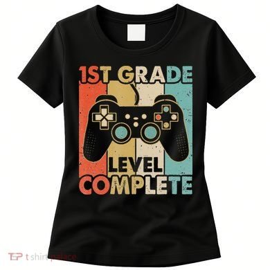1St Grade Graduation Level Complete Video Games Women's T-Shirt