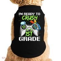 1St Grade Gamer  Ready To Crush First Grade Doggie Tank thumb 0
