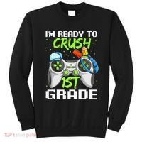 1St Grade Gamer  Ready To Crush First Grade Sweatshirt thumb 0