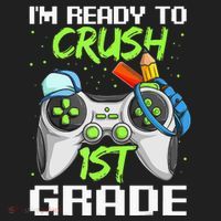 1St Grade Gamer  Ready To Crush First Grade Beanie thumb 2