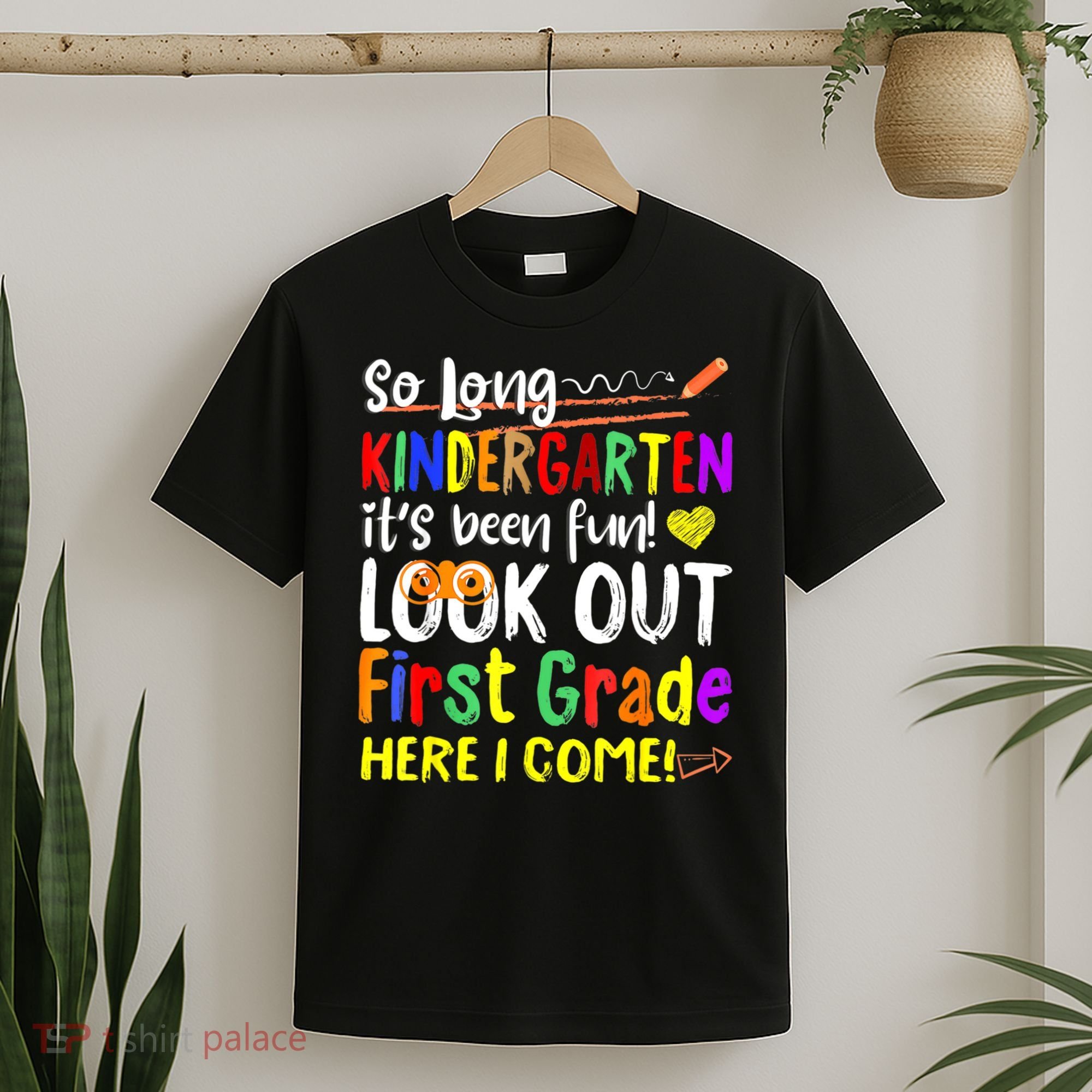 1 Grade Graduation So Long Kindergarten T-Shirt