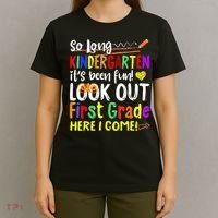 1 Grade Graduation So Long Kindergarten T-Shirt thumb 4