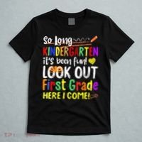 1 Grade Graduation So Long Kindergarten T-Shirt thumb 5