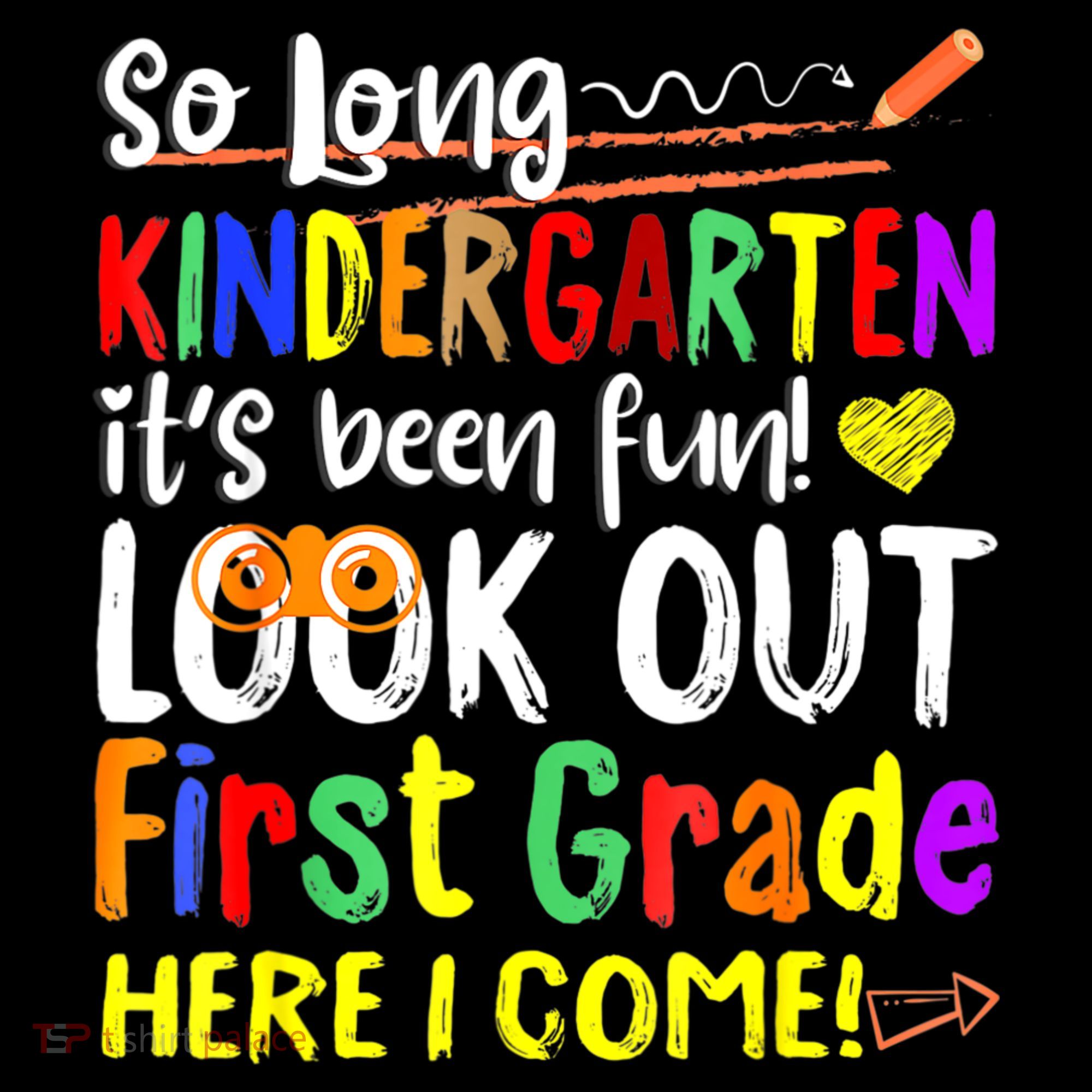 1 Grade Graduation So Long Kindergarten Women's Hoodie