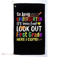 1 Grade Graduation So Long Kindergarten Golf Towel thumb 0