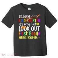 1 Grade Graduation So Long Kindergarten Toddler T-Shirt thumb 0