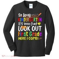 1 Grade Graduation So Long Kindergarten Kids Long Sleeve Shirt thumb 0