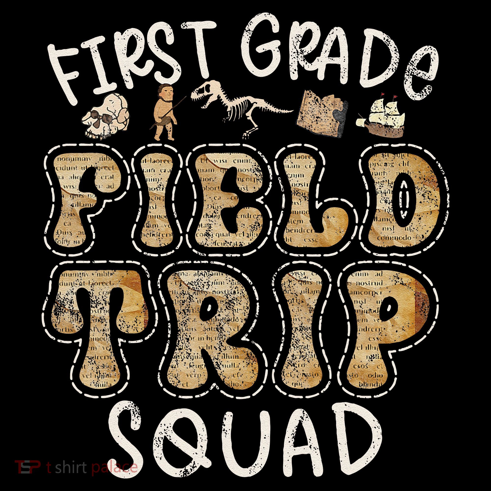 1st Grade History Museum Field Trip Squad Teacher Student Coffee Mug