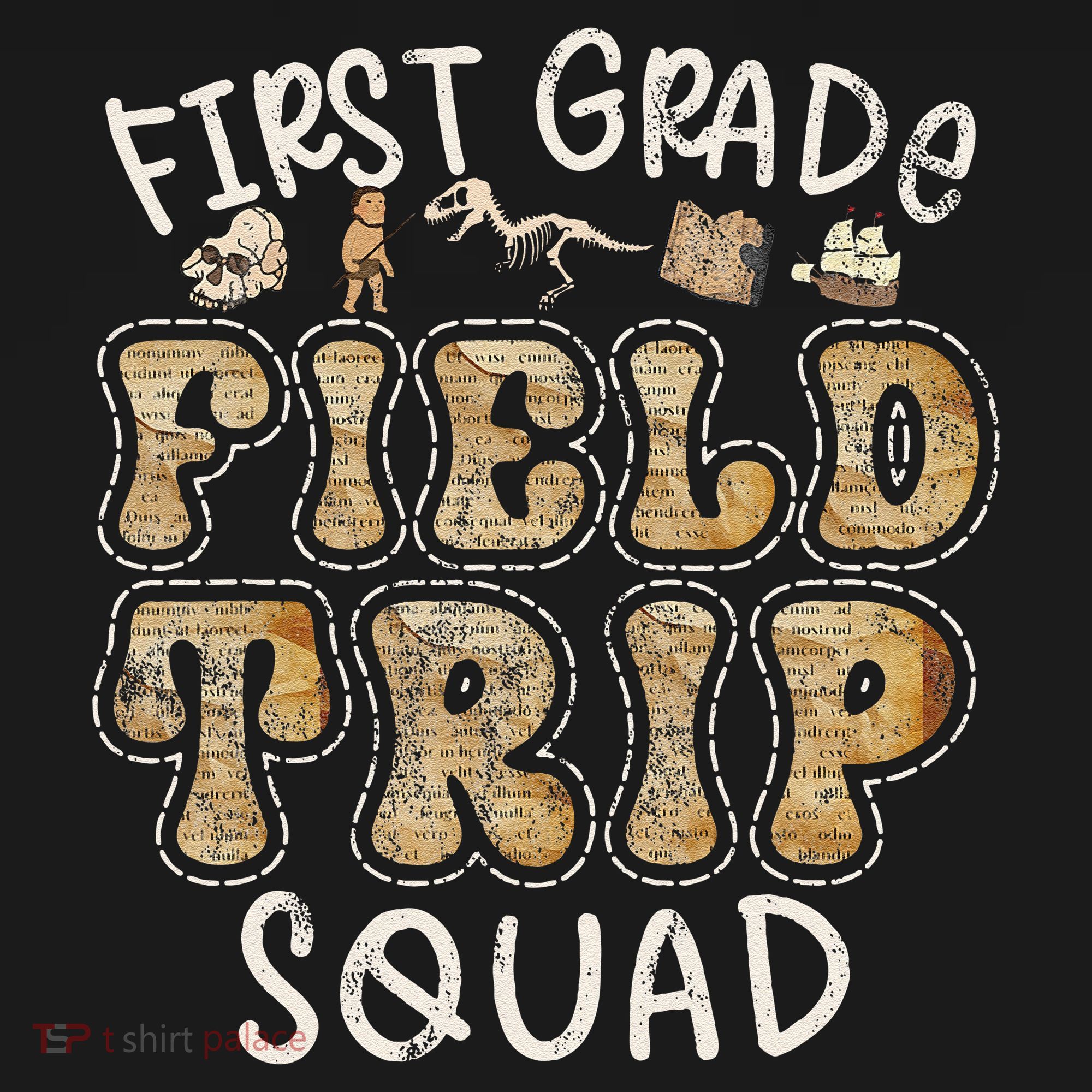 1st Grade History Museum Field Trip Squad Teacher Student Baby Bodysuit
