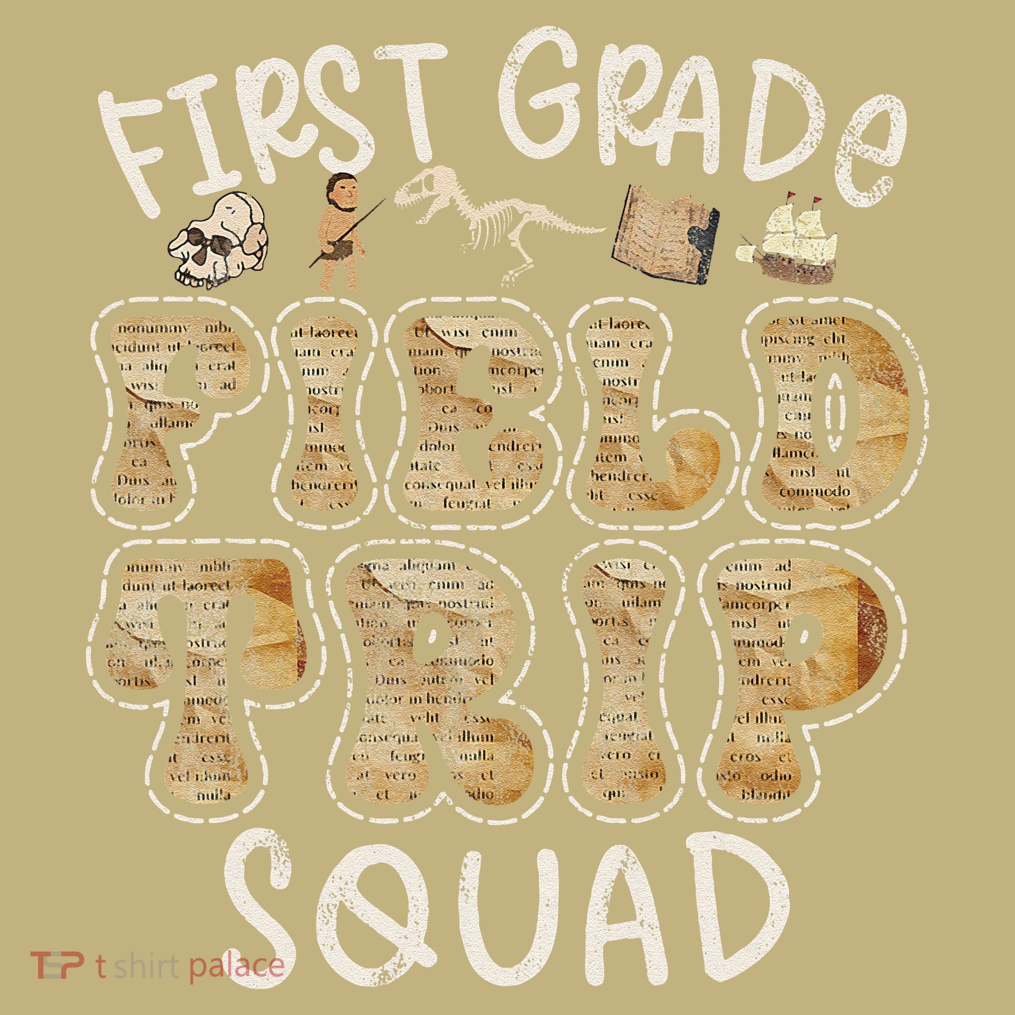 1st Grade History Museum Field Trip Squad Teacher Student Mousepad