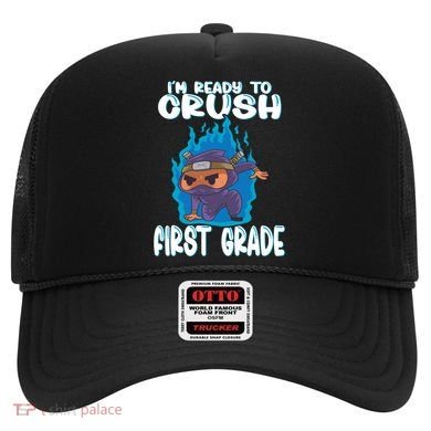 1St Grade Im Ready To Crush First Grade Ninja Gift Hat