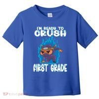 1St Grade Im Ready To Crush First Grade Ninja Gift Toddler T-Shirt thumb 0