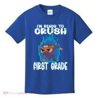 1St Grade Im Ready To Crush First Grade Ninja Gift Kids T-Shirt thumb 0