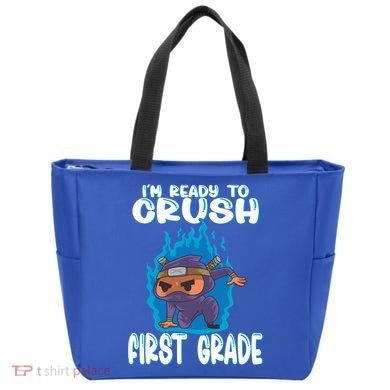 1St Grade Im Ready To Crush First Grade Ninja Gift Tote Bag