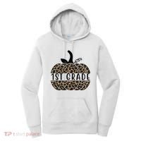 1st Grade Leopard Pumpkin Women's Hoodie thumb 0