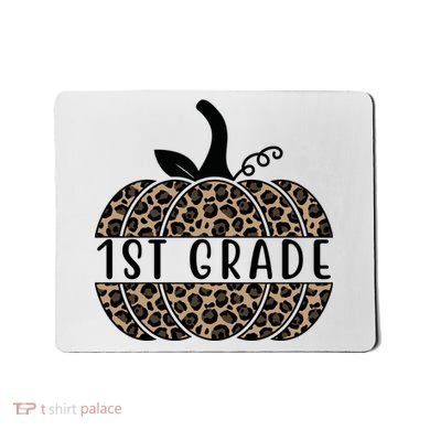 1st Grade Leopard Pumpkin Mousepad
