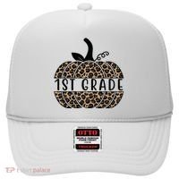 1st Grade Leopard Pumpkin Hat thumb 0