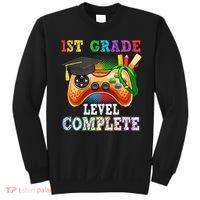 1St Grade Level Complete Last Day Of School Graduation Sweatshirt thumb 0