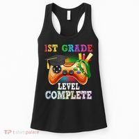 1St Grade Level Complete Last Day Of School Graduation Women's Tank Top thumb 0