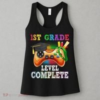 1St Grade Level Complete Last Day Of School Graduation Women's Tank Top thumb 3