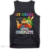 1St Grade Level Complete Last Day Of School Graduation Tank Top thumb 0