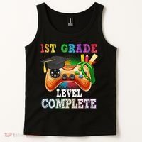 1St Grade Level Complete Last Day Of School Graduation Tank Top thumb 2