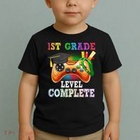 1St Grade Level Complete Last Day Of School Graduation Toddler T-Shirt thumb 2