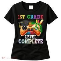 1St Grade Level Complete Last Day Of School Graduation Women's T-Shirt thumb 0