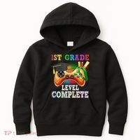 1St Grade Level Complete Last Day Of School Graduation Kids Hoodie thumb 0