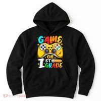 1St Grade Level Unlocked Game On 1St Grade Back To School Hoodie thumb 0