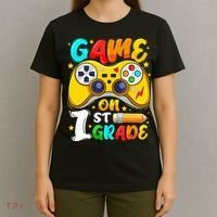 1St Grade Level Unlocked Game On 1St Grade Back To School T-Shirt thumb 4