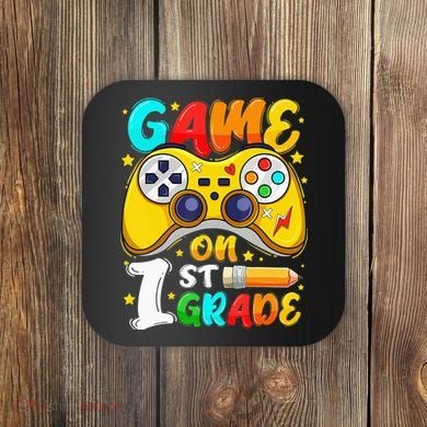 1St Grade Level Unlocked Game On 1St Grade Back To School Coaster