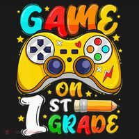 1St Grade Level Unlocked Game On 1St Grade Back To School Polo thumb 3