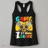 1St Grade Level Unlocked Game On 1St Grade Back To School Women's Tank Top thumb 3